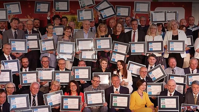 Dziekan WILIGZ oraz inni przedstawiciele Uczelni na wydarzeniu Rankingu Kierunków Studiów Perspektywy 2026 z wyróżnieniami